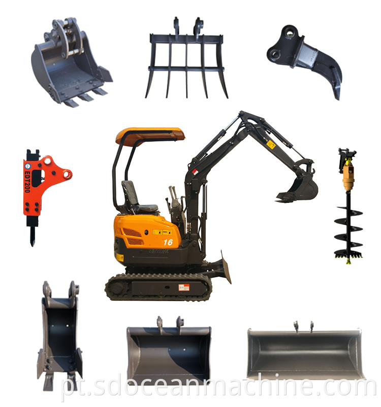 smaller excavators 